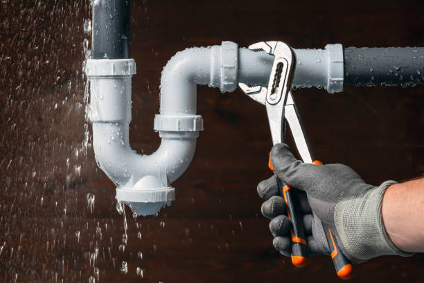Professional Emergency Plumber technician working in Caledonia, IL